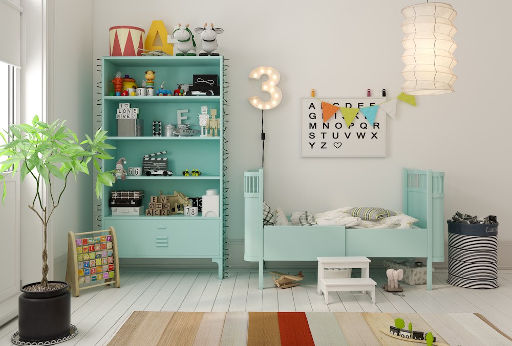 children room scandinavian style